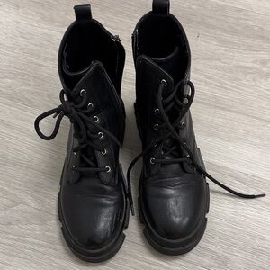 Wonder Nation Black Kids Boots